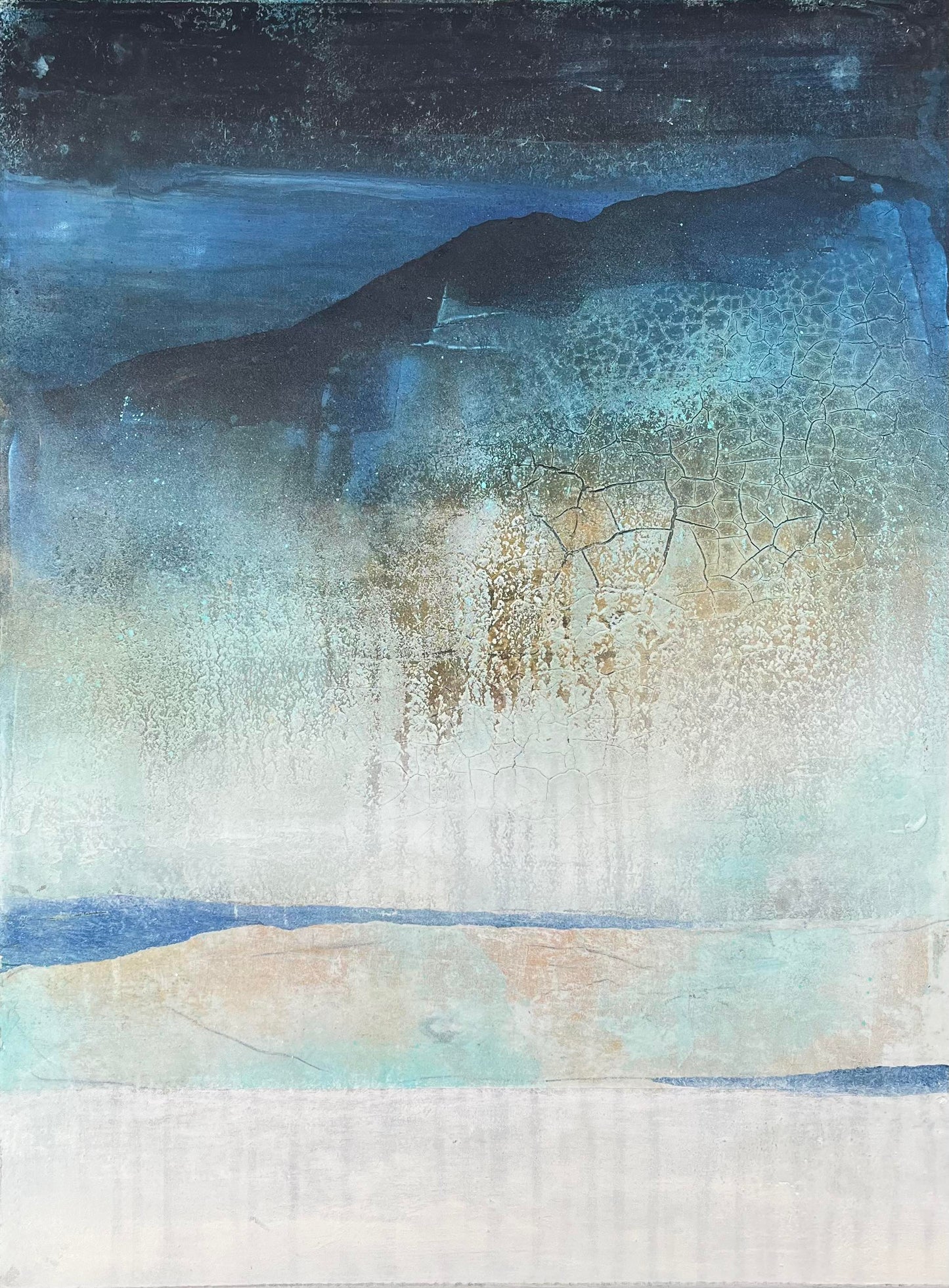 "Høydeforskjell II" 80x60 cm