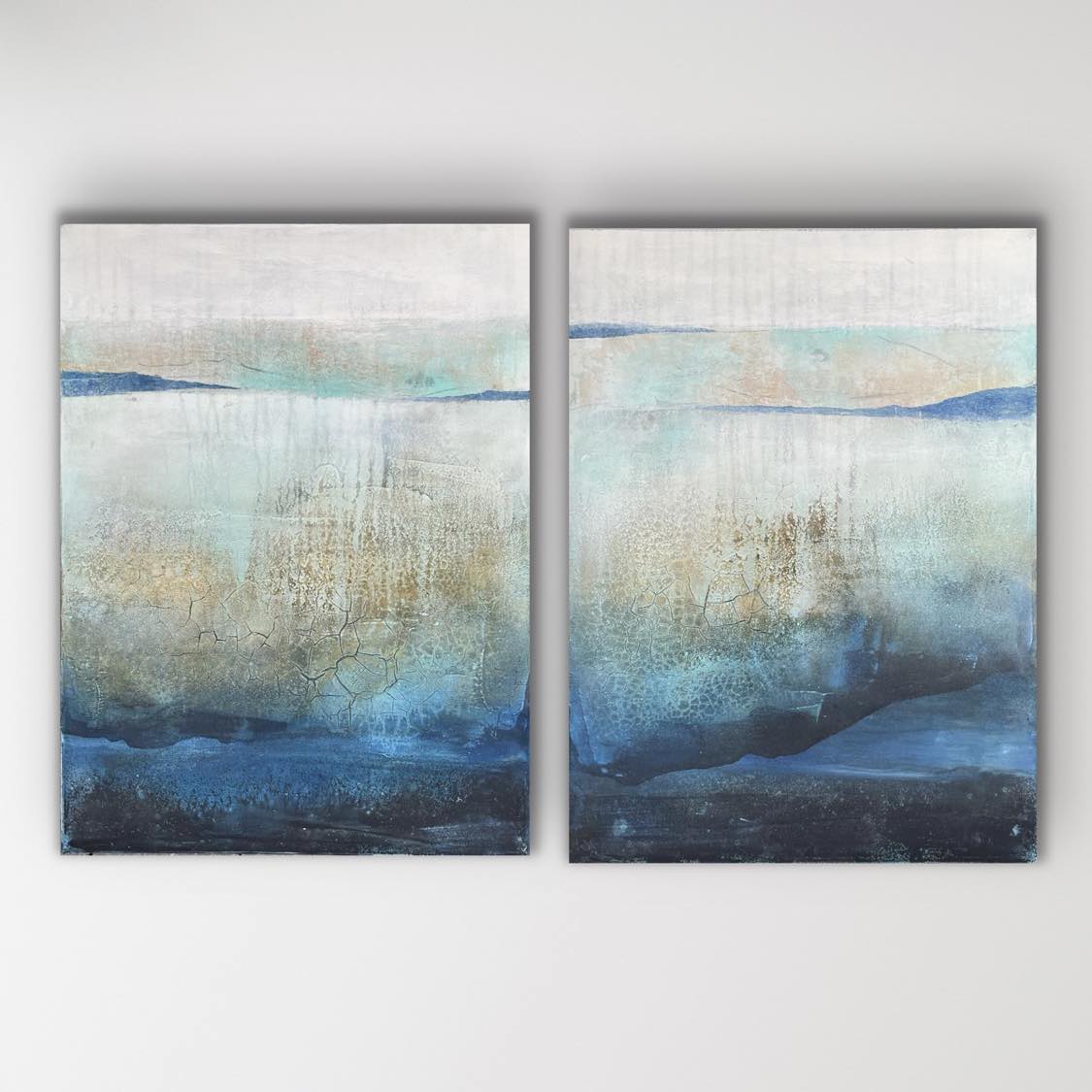 "Høydeforskjell II" 80x60 cm