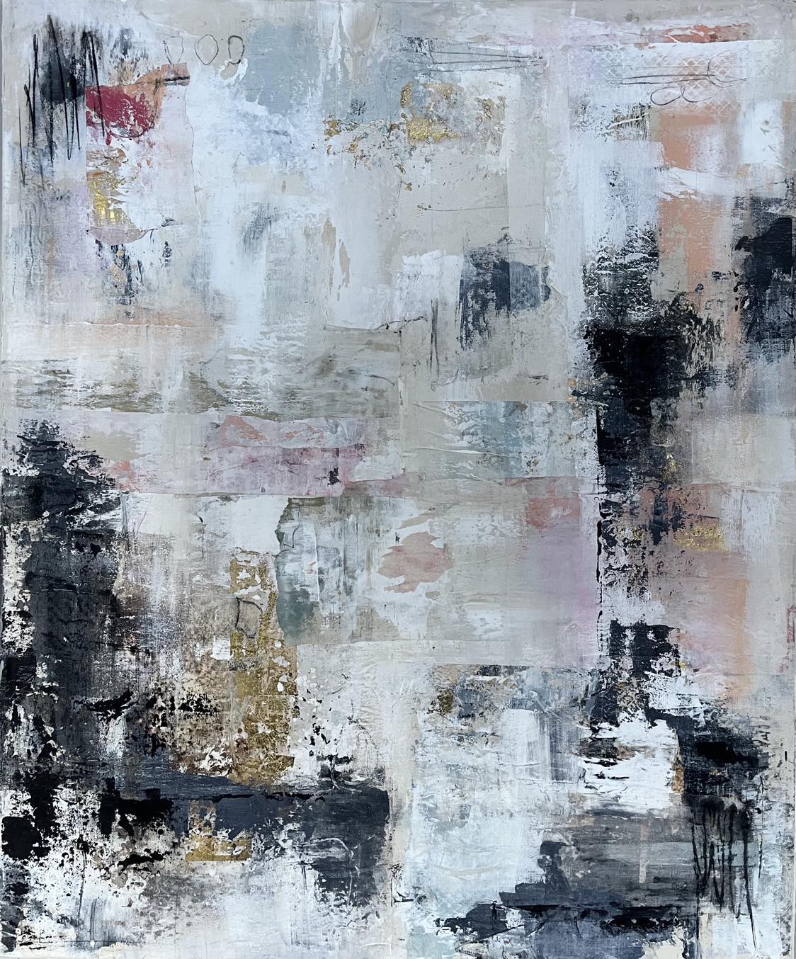 "Myk rebell I" 100 x 120 cm