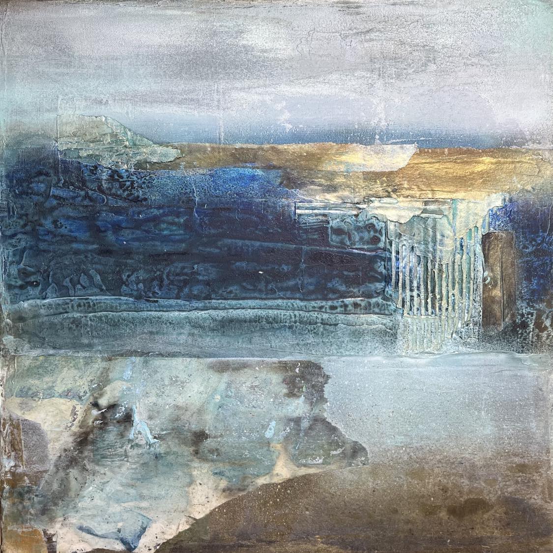 "Fritt fall" 50 x 50 cm