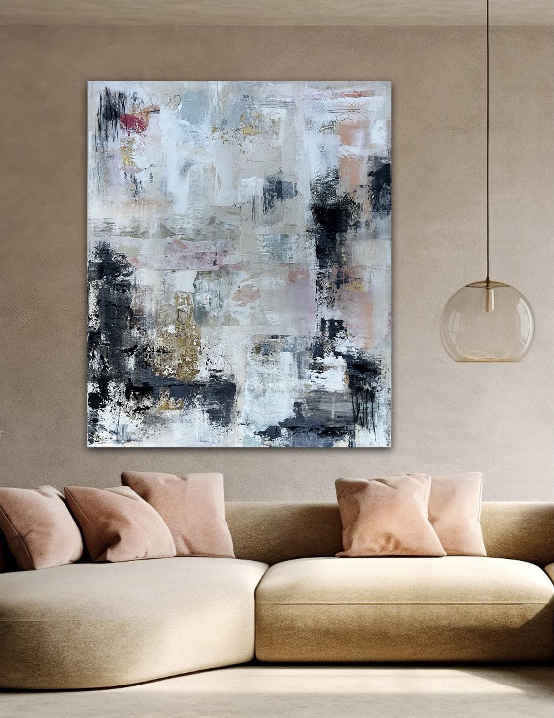 "Myk rebell I" 100 x 120 cm