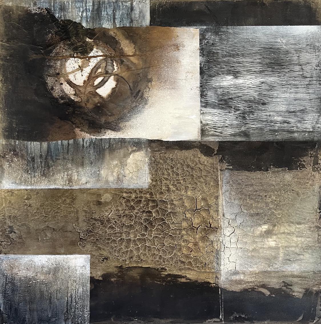«Eksistens» 80 x 80 cm