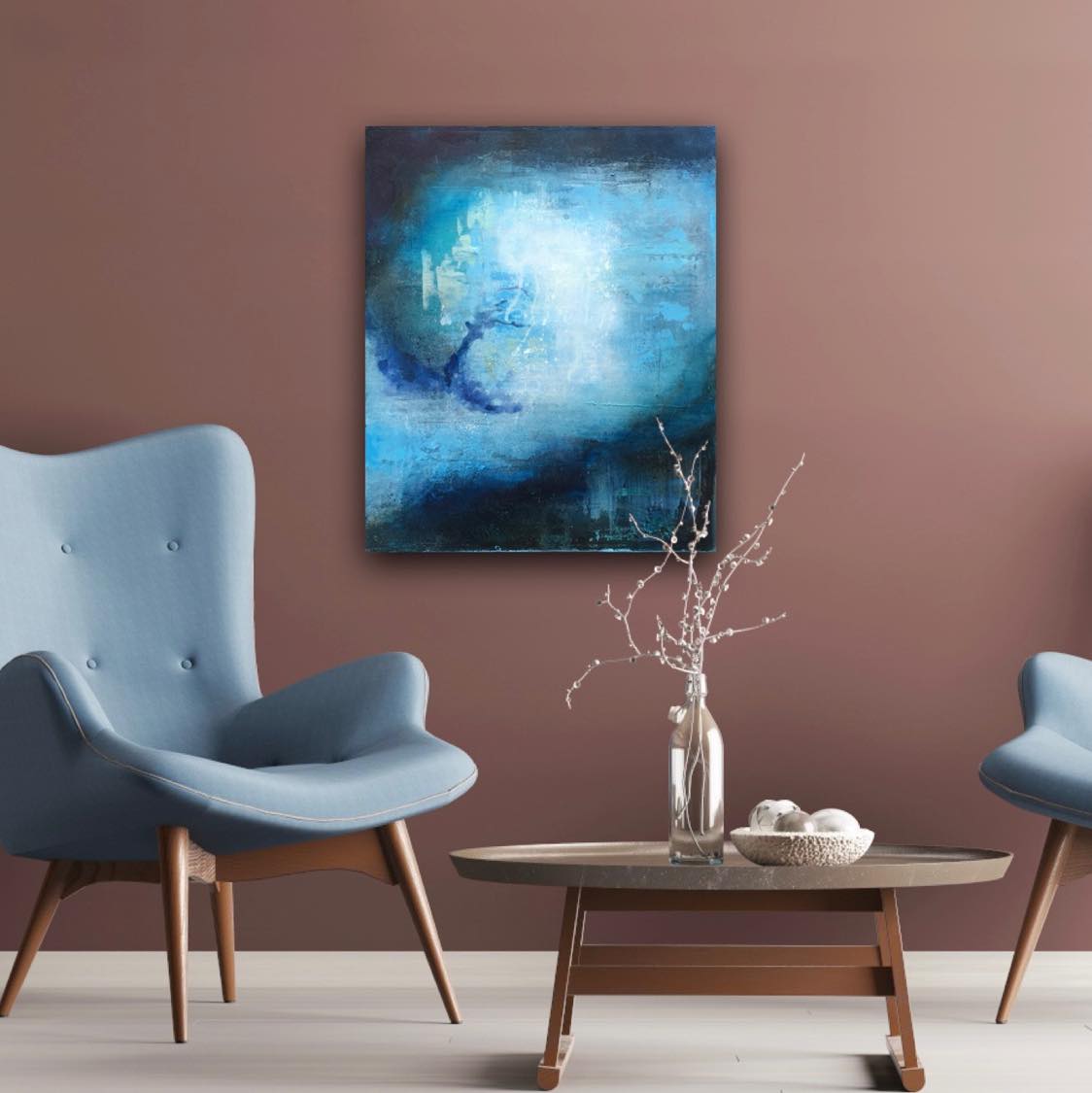"Forankring" 50x60cm