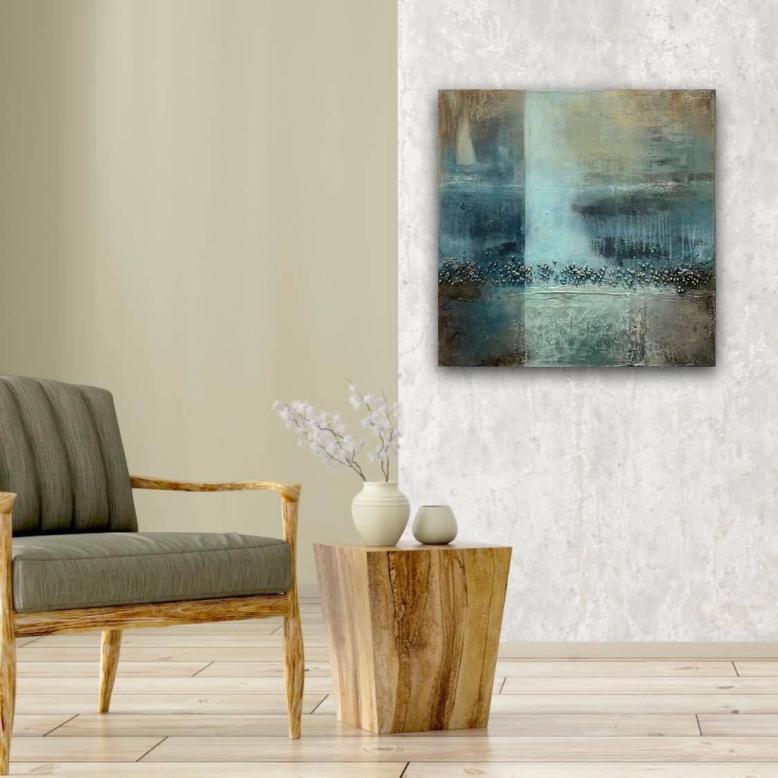 "Ærlig" 60x60 cm