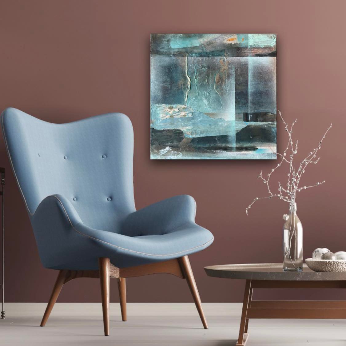 "Brytning" 50x50 cm