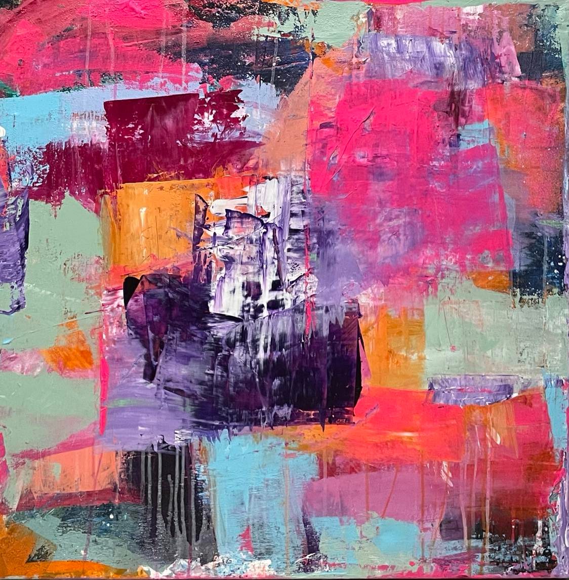 "Impulser" 80x80 cm