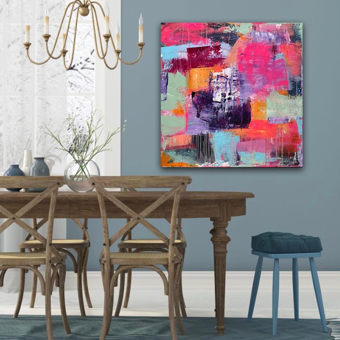 "Impulser" 80x80 cm
