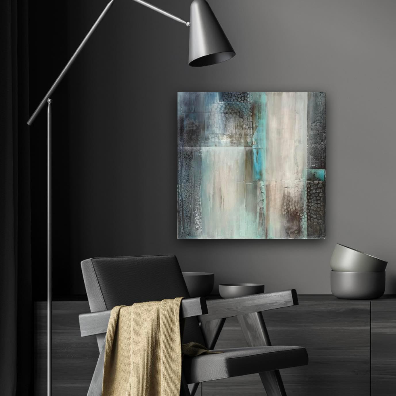 "Flyt" 60x60 cm