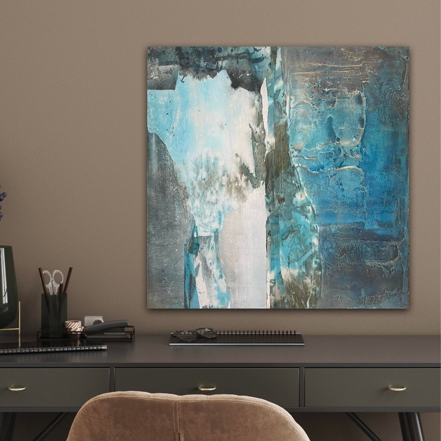 "Uavhengig" 60x60 cm