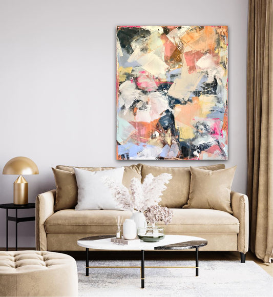 "Solenergisk" 100x120 cm