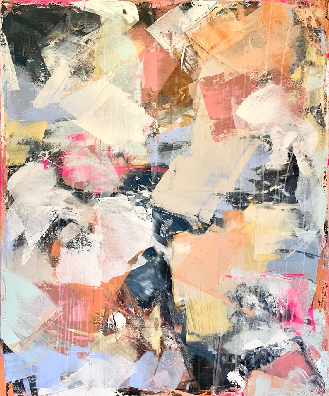 "Solenergisk" 100x120 cm