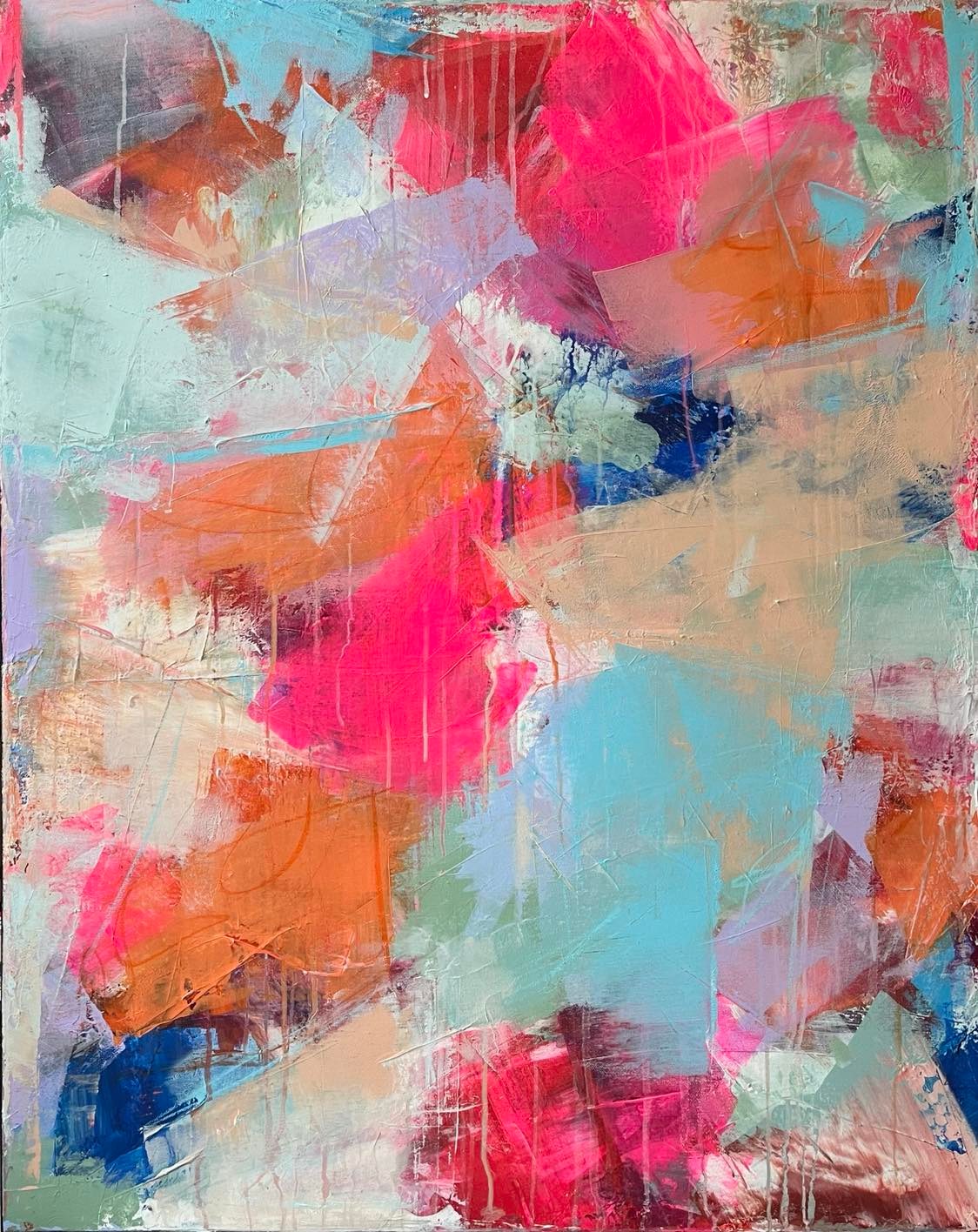 "Sats" 80x100 cm