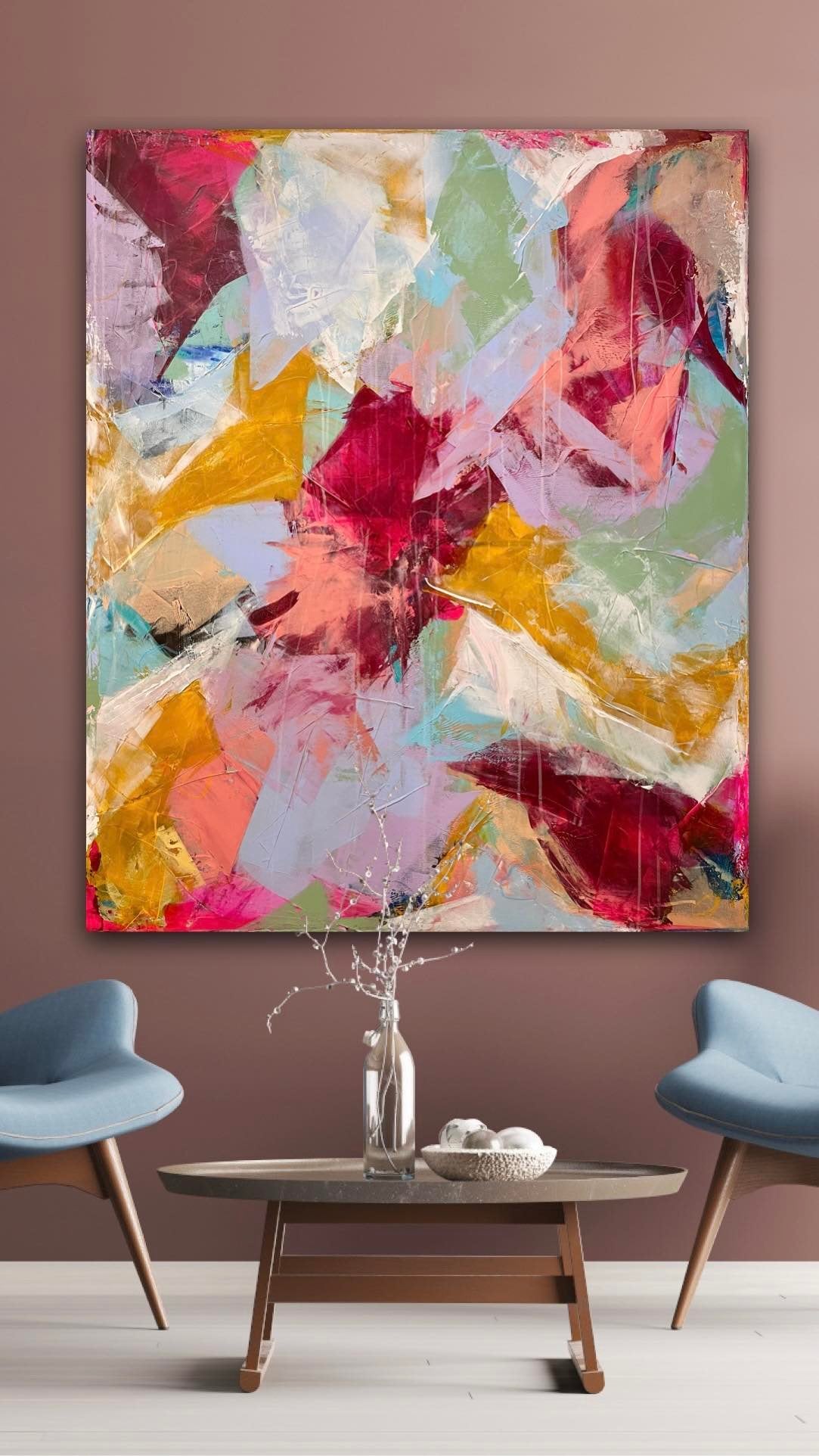 "Lystig" 100x120 cm