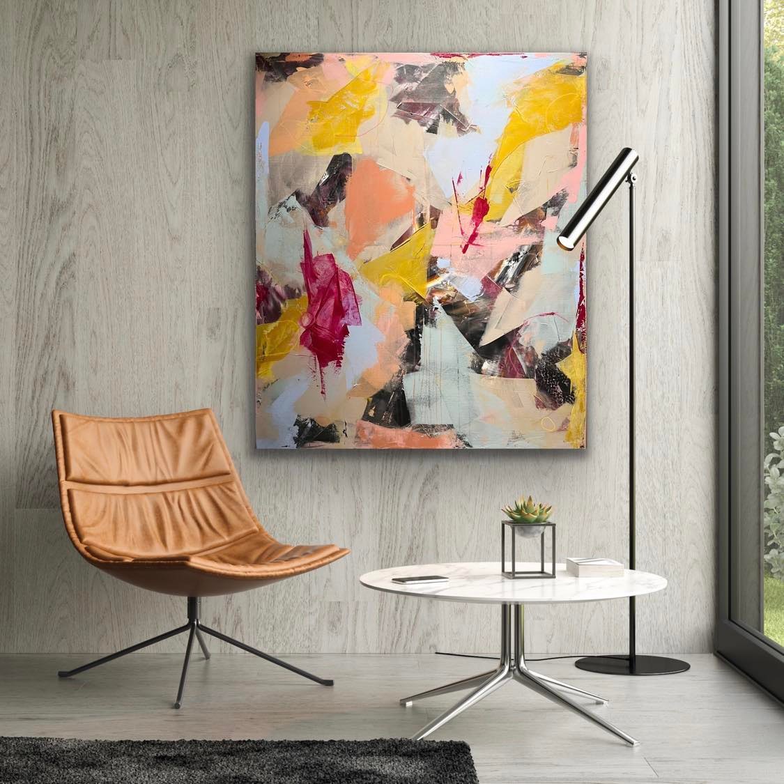"Etterpå" 100x120 cm