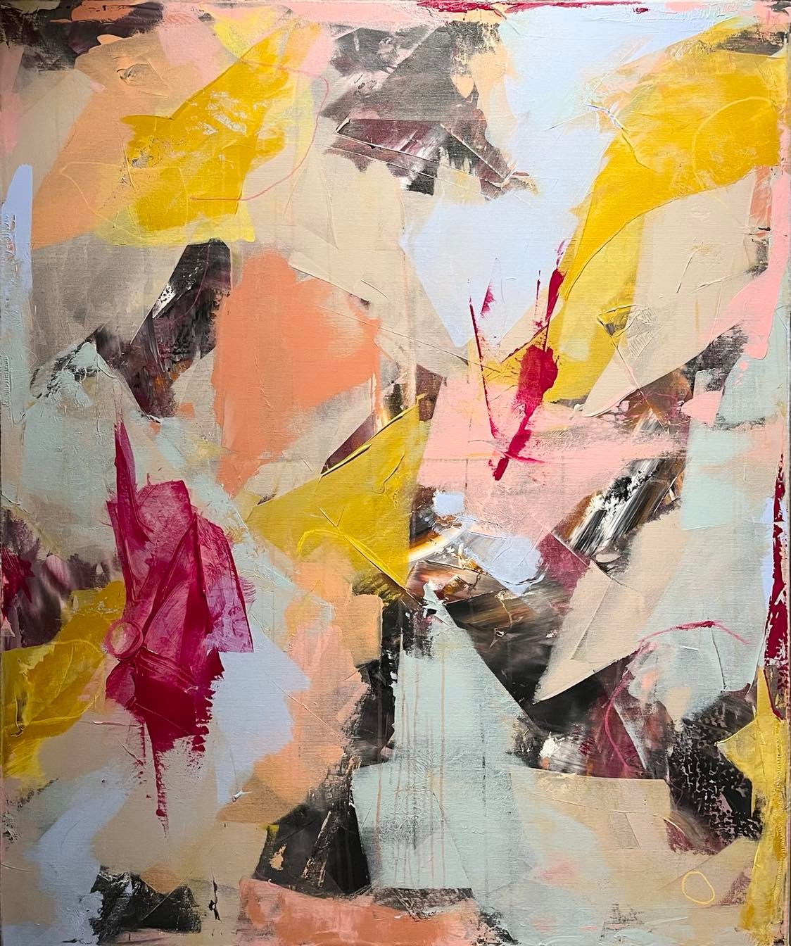 "Etterpå" 100x120 cm
