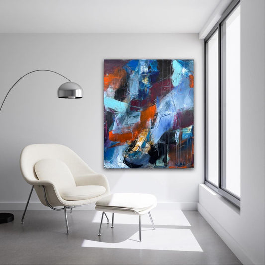 "immateriell" 100x120 cm