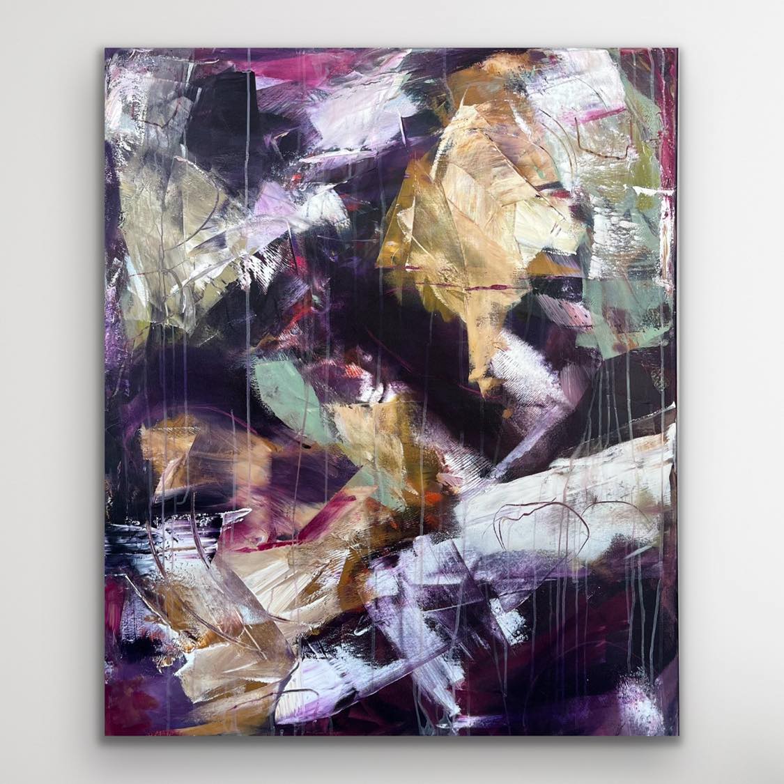 "Urolig" 100x120 cm