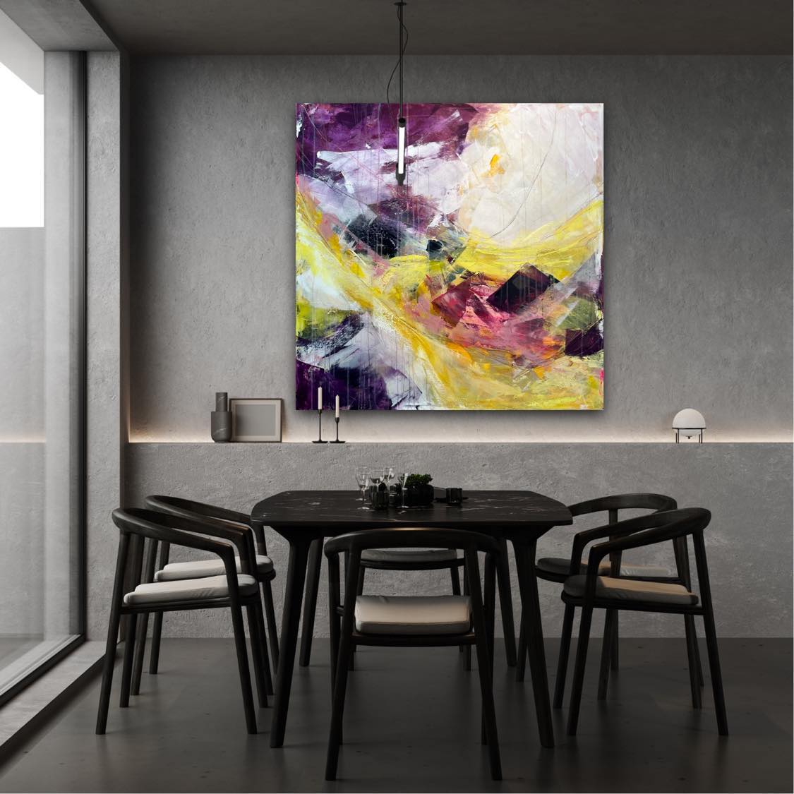 "Frisk" 100x100 cm