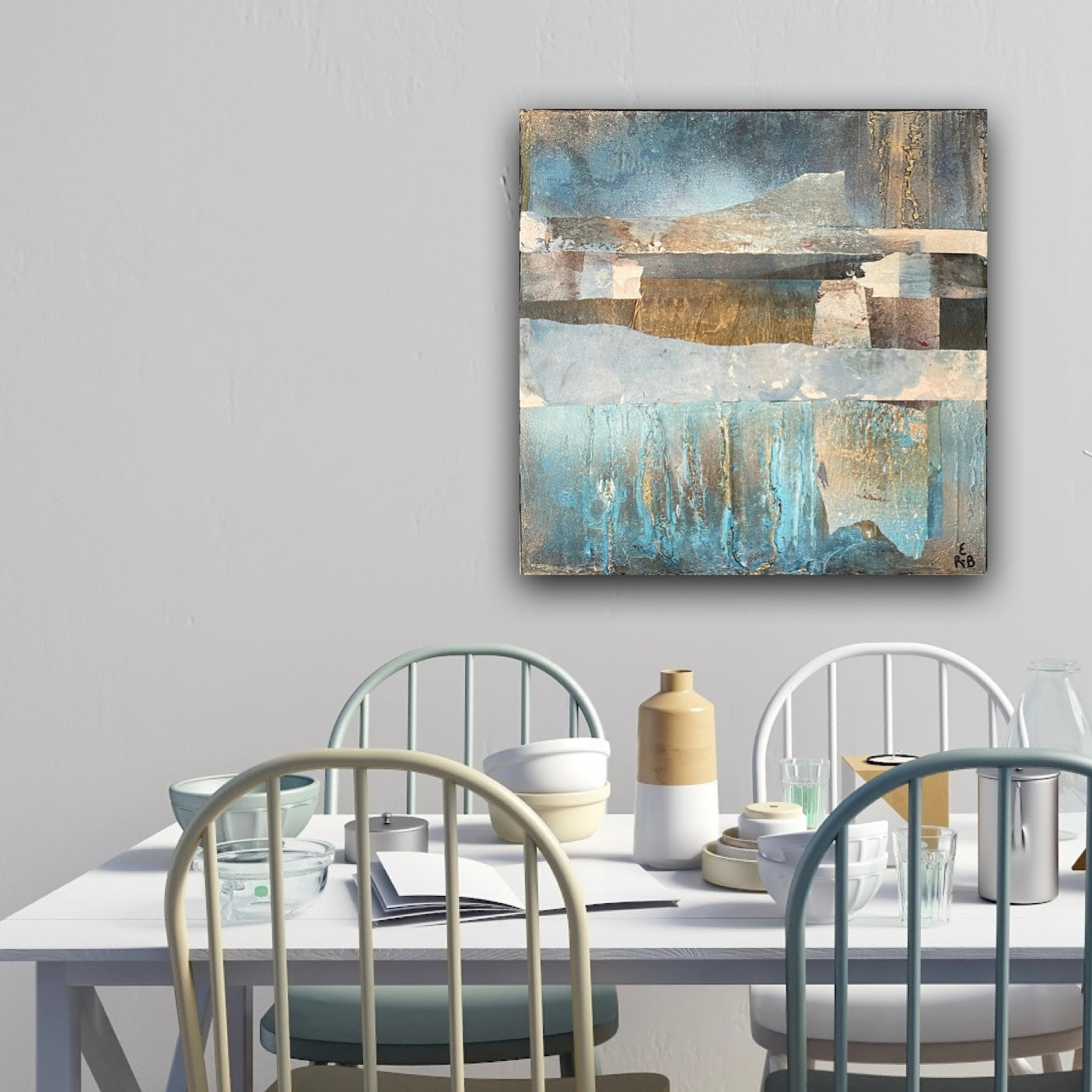 "Reframing" 50x50 cm