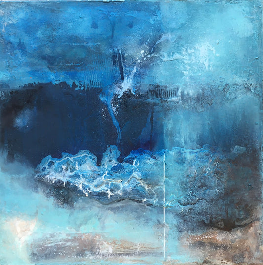 "Over underflaten" 50x50 cm