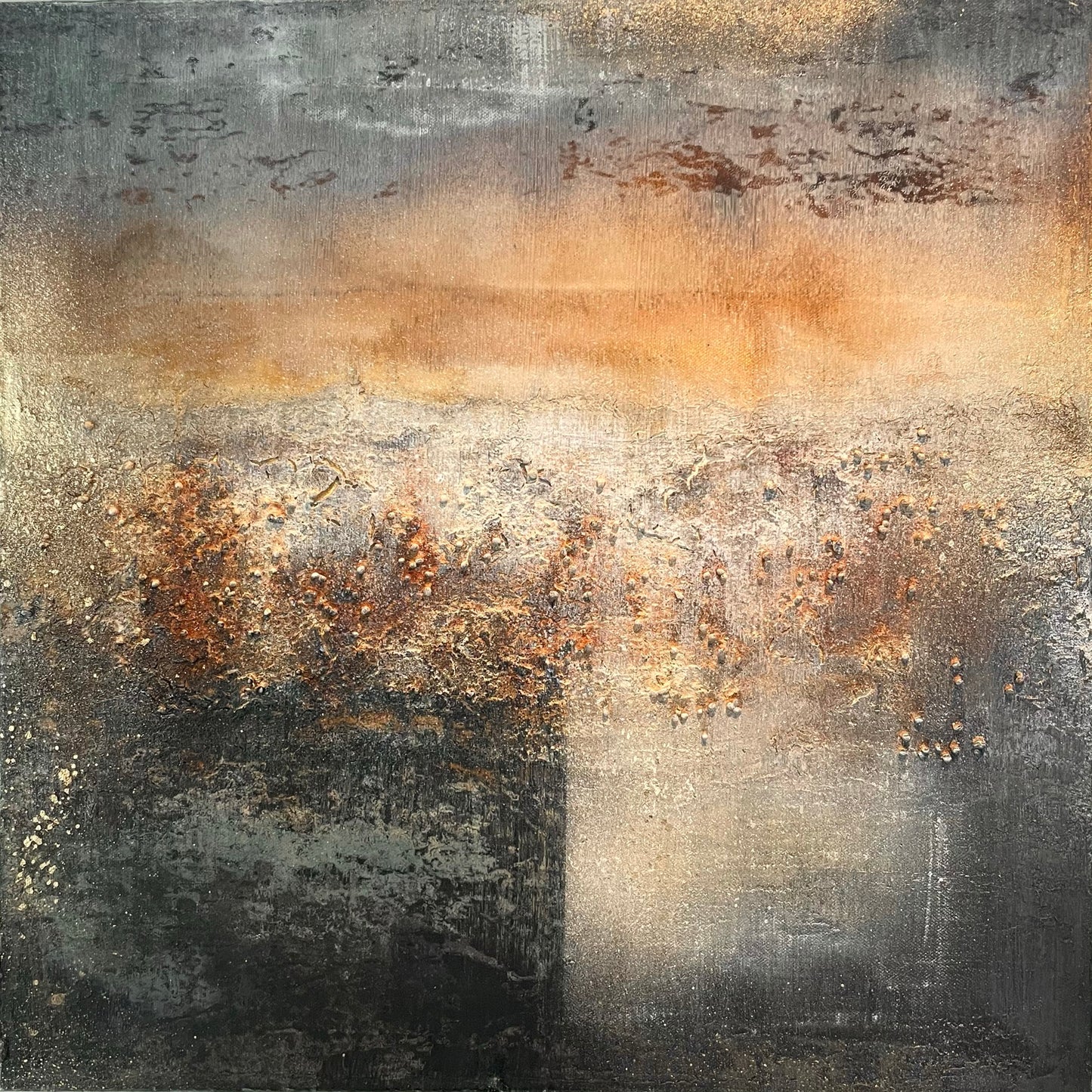 "Reaksjoner" 50x50cm