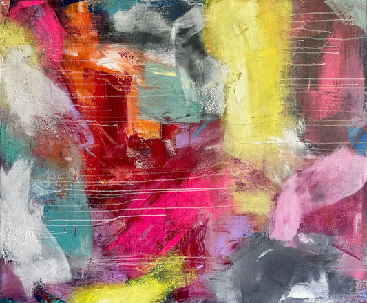 "Saturday night fever" 120x100 cm