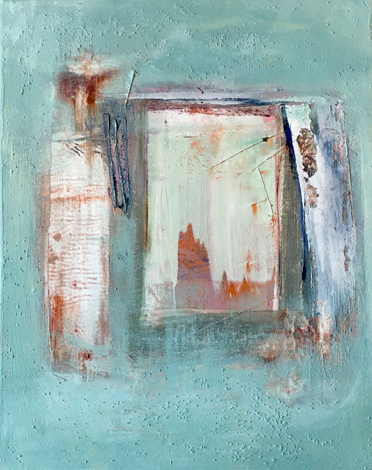 "Utsikt fra innsiden" 40x50 cm