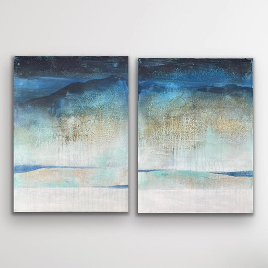 "Høydeforskjell II" 80x60 cm