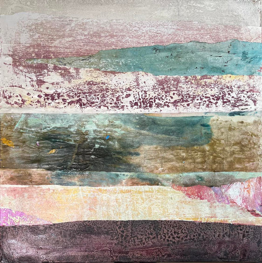 "Komplementær" 50 x 50 cm