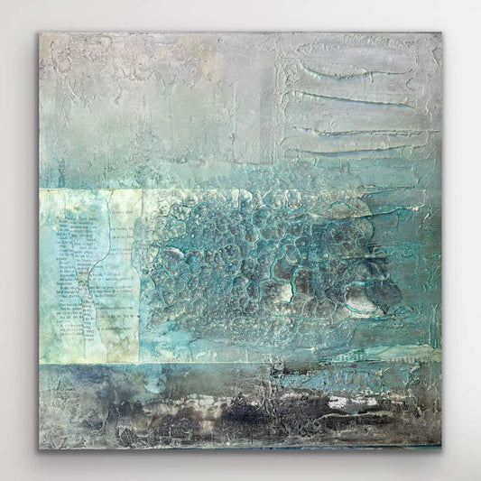 "Gjengrodde stier" 50x50 cm