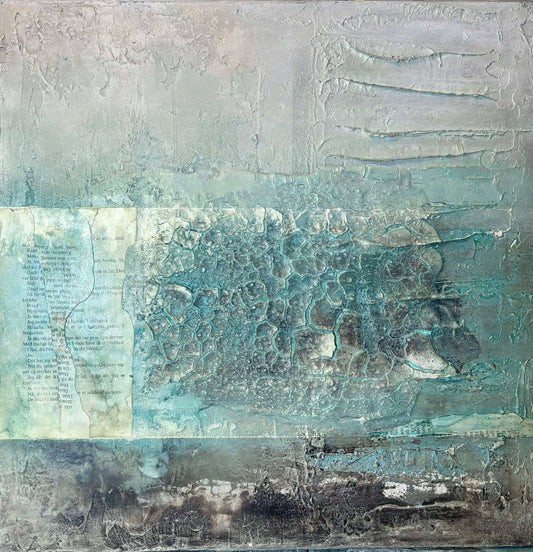 "Gjengrodde stier" 50x50 cm