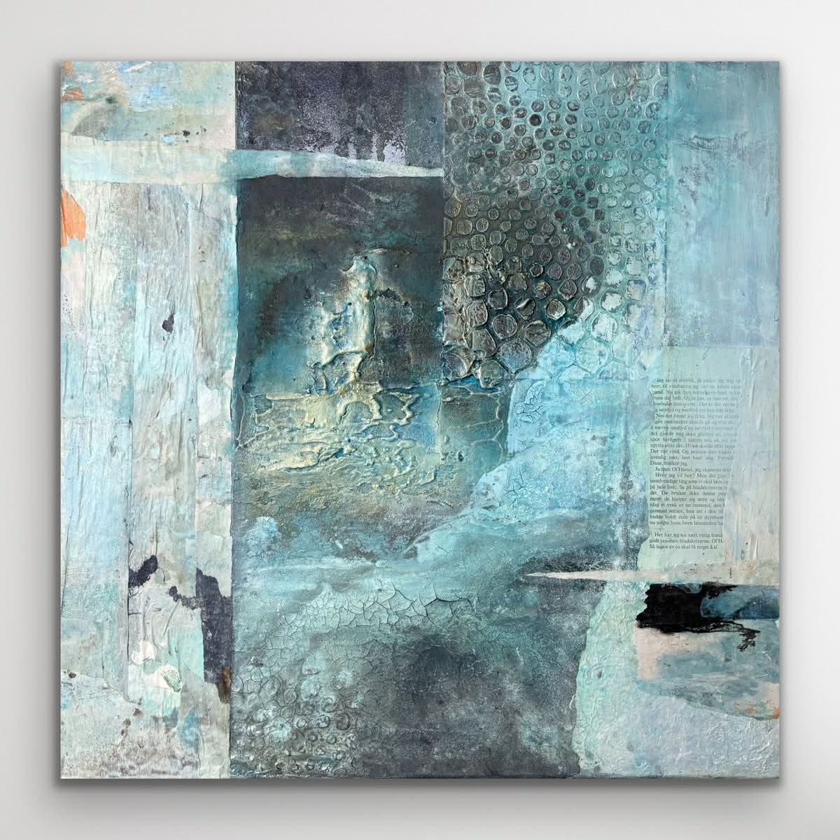 "Tidens tegn" 60x60 cm
