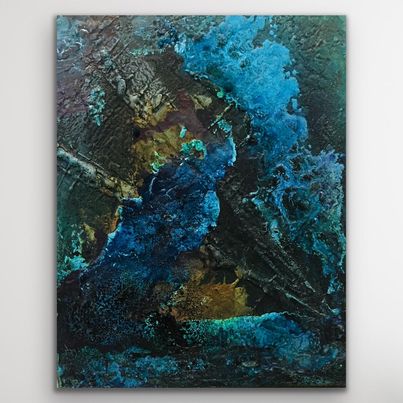 "På bunnen" 24x30 cm