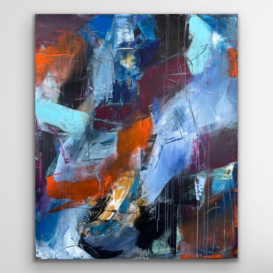 "immateriell" 100x120 cm