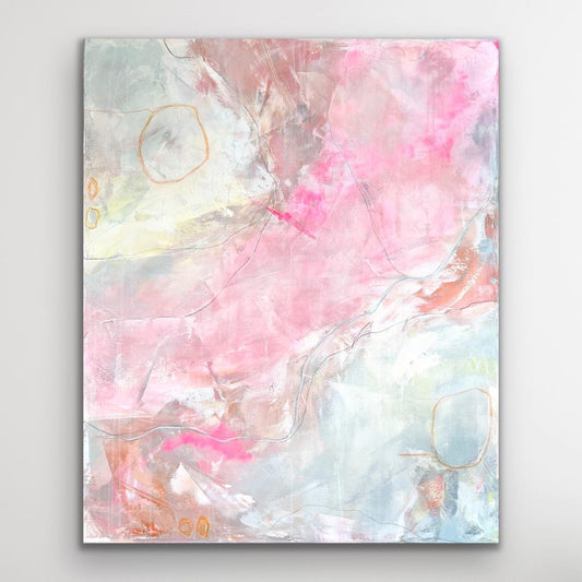 "Hudløs" 100x120 cm