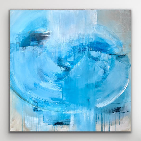 "Tilbakevendene" 90x90 cm