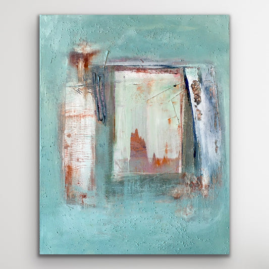 "Utsikt fra innsiden" 40x50 cm